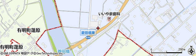 鹿児島県志布志市有明町野井倉7719周辺の地図