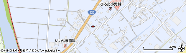 鹿児島県志布志市有明町野井倉8003周辺の地図