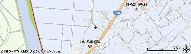 鹿児島県志布志市有明町野井倉7958周辺の地図