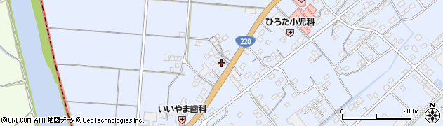 鹿児島県志布志市有明町野井倉7948周辺の地図