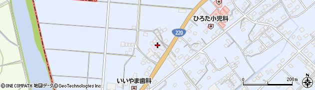 鹿児島県志布志市有明町野井倉7946周辺の地図