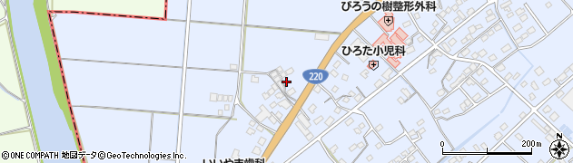 鹿児島県志布志市有明町野井倉7943周辺の地図