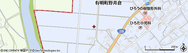 鹿児島県志布志市有明町野井倉7777周辺の地図