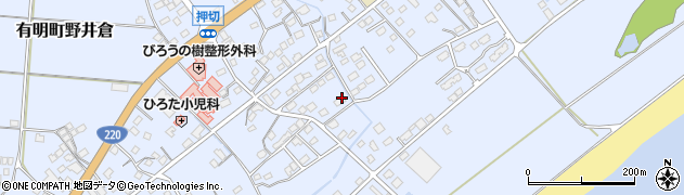 鹿児島県志布志市有明町野井倉8183周辺の地図