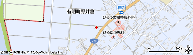 鹿児島県志布志市有明町野井倉7817周辺の地図