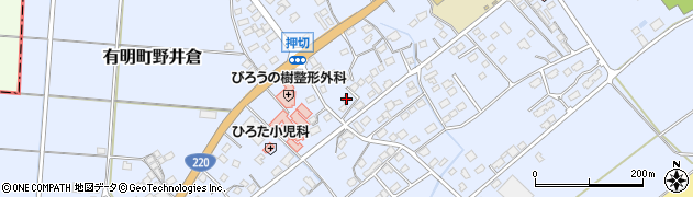 鹿児島県志布志市有明町野井倉8209周辺の地図