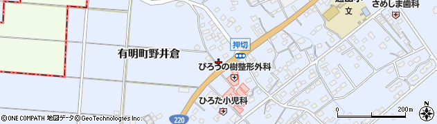 鹿児島県志布志市有明町野井倉8150周辺の地図