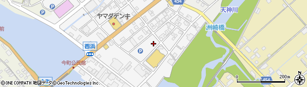 串間第9児童公園周辺の地図