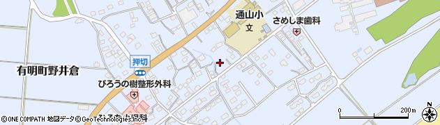 鹿児島県志布志市有明町野井倉8316周辺の地図