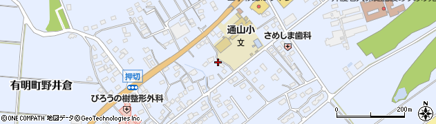 鹿児島県志布志市有明町野井倉8306周辺の地図