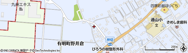 鹿児島県志布志市有明町野井倉8162周辺の地図