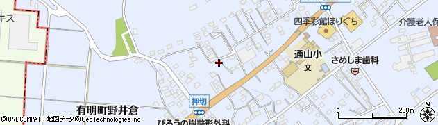 鹿児島県志布志市有明町野井倉8328周辺の地図