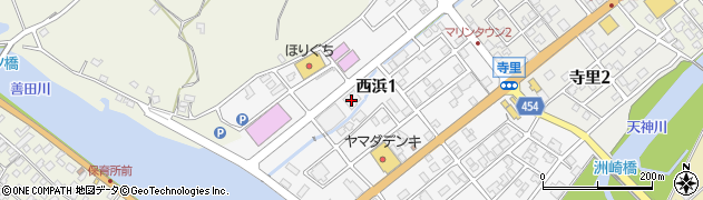 ＴＨＲＥＥＰＰＹ宮崎串間店周辺の地図