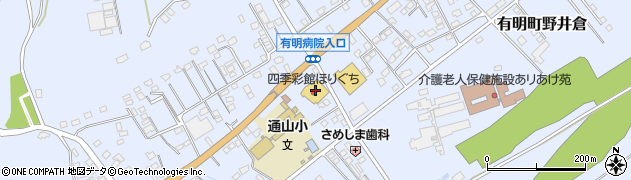 鹿児島県志布志市有明町野井倉8300周辺の地図