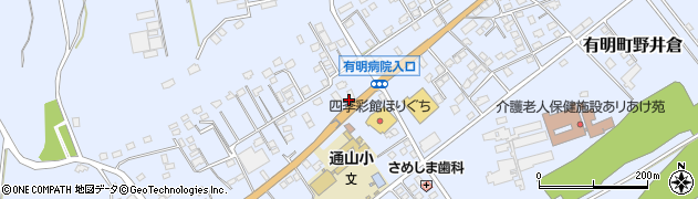鹿児島県志布志市有明町野井倉8381周辺の地図