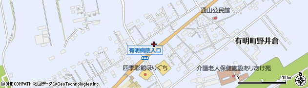 鹿児島県志布志市有明町野井倉8389周辺の地図