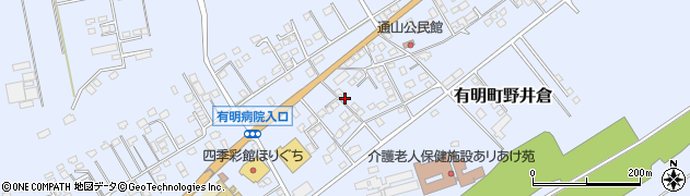 鹿児島県志布志市有明町野井倉8292周辺の地図