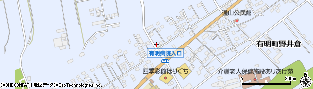 鹿児島県志布志市有明町野井倉8487周辺の地図