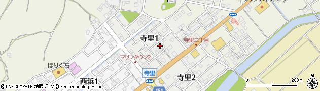 宮崎県串間市寺里周辺の地図
