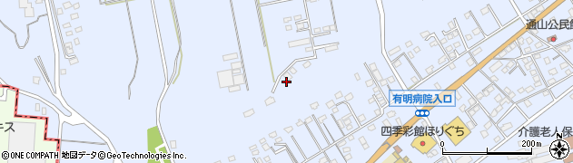 鹿児島県志布志市有明町野井倉8510周辺の地図