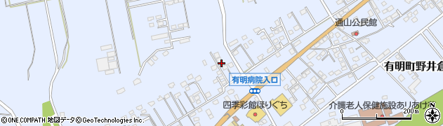 鹿児島県志布志市有明町野井倉8492周辺の地図
