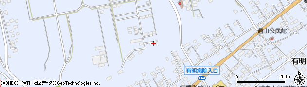 鹿児島県志布志市有明町野井倉8514周辺の地図