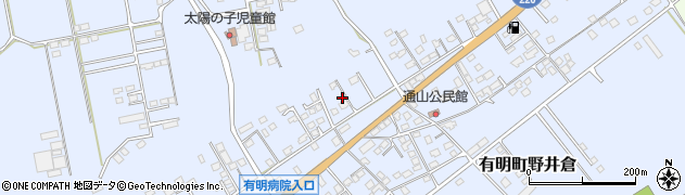 鹿児島県志布志市有明町野井倉8471周辺の地図
