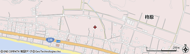 鹿児島県垂水市柊原周辺の地図