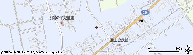 鹿児島県志布志市有明町野井倉8466周辺の地図