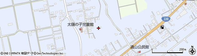 鹿児島県志布志市有明町野井倉8473周辺の地図