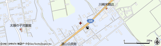 鹿児島県志布志市有明町野井倉8407周辺の地図