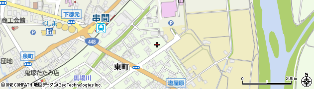 串間第7児童公園周辺の地図
