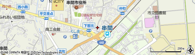 竹下電器店周辺の地図