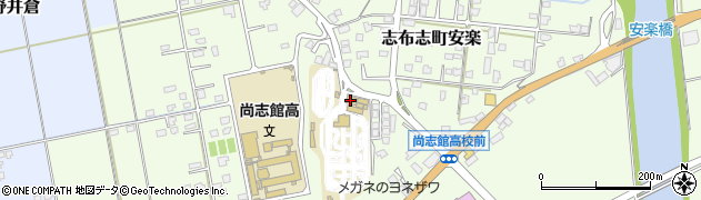 志布志自動車学校周辺の地図