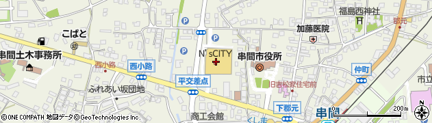 ニシムタＮ’ｓＣＩＴＹ串間店周辺の地図