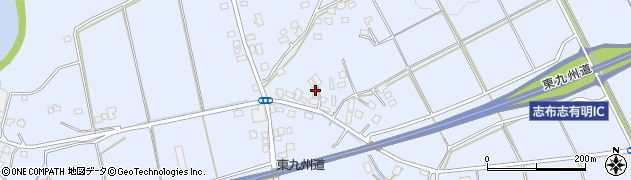 鹿児島県志布志市有明町野井倉5352周辺の地図