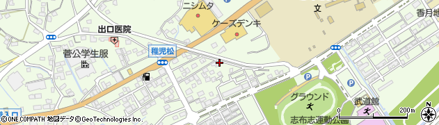 志布志高校周辺の地図