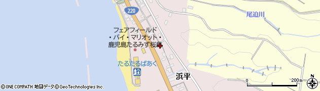 鹿児島県垂水市浜平2058周辺の地図
