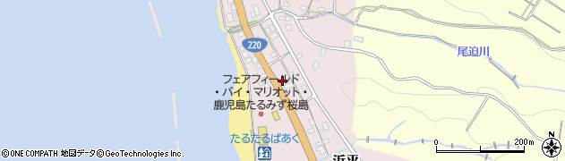 鹿児島県垂水市浜平2054周辺の地図