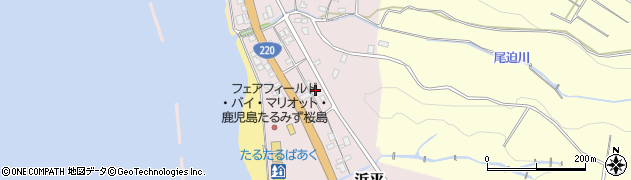 鹿児島県垂水市浜平2026周辺の地図