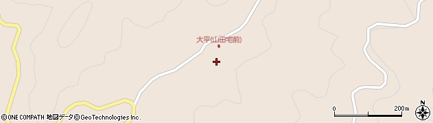 鹿児島県南さつま市金峰町大坂8320周辺の地図