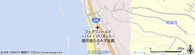 鹿児島県垂水市浜平2048周辺の地図