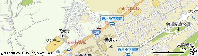 有限会社ネオプラスタカヤマ志布志店周辺の地図