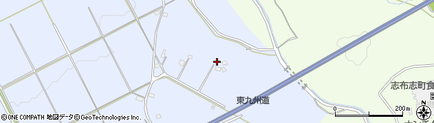 鹿児島県志布志市有明町野井倉5657周辺の地図