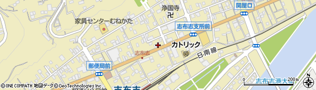 南日本銀行志布志支店 ＡＴＭ周辺の地図