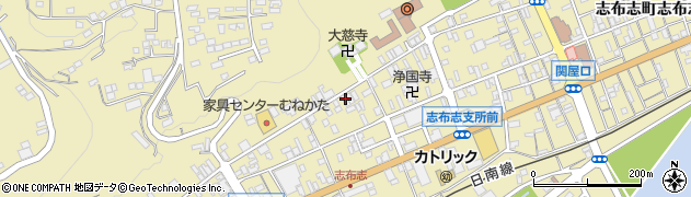 マルチョンラーメン 志布志本店周辺の地図