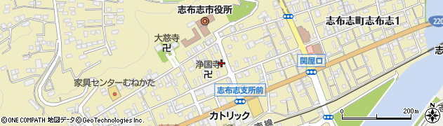宮崎銀行志布志支店 ＡＴＭ周辺の地図