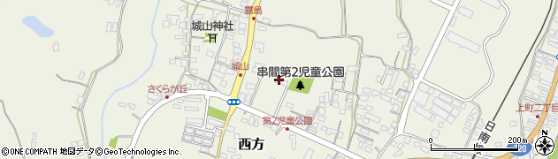 串間第2児童公園周辺の地図