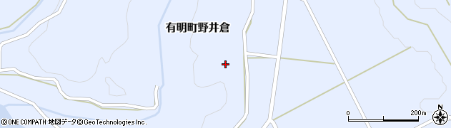鹿児島県志布志市有明町野井倉4823周辺の地図