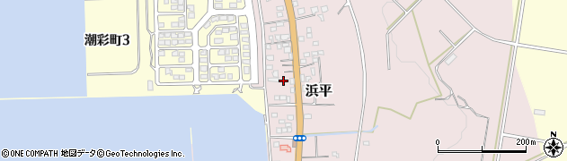 鹿児島県垂水市浜平1765周辺の地図